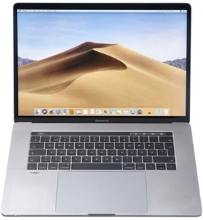 Apple MacBook Pro 15" A1707 2017r. Space Gray i7-7920HQ 16GB 512GB SSD 2880x1800 Radeon Pro 560 Klasa A- Mac OS Big Sur - Elektronika OUTLET - miniaturka - grafika 1