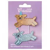 Ozdoby do włosów - Cotella Spinki do włosów Happy Puppies – 2 szt. - miniaturka - grafika 1