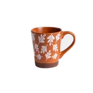 Kubki - Kubek Homla Losna w listki 350ml - Pomarańczowy - miniaturka - grafika 1
