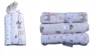 Pieluchy - 3x PIELUCHY flanelowa 70x80 cm BAWEŁNA PIELUSZKI - miniaturka - grafika 1