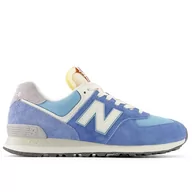 Buty sportowe męskie - Buty New Balance U574RCA - niebieskie - miniaturka - grafika 1