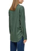 Bluzki damskie - s.Oliver damska bluzka z długim rękawem, zielona 38, zielony, 38 - miniaturka - grafika 1