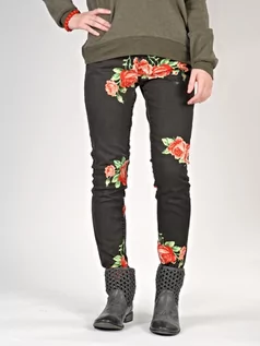 Spodnie damskie - Element STICKER Floral markowe dżinsy damskie - 25 - grafika 1