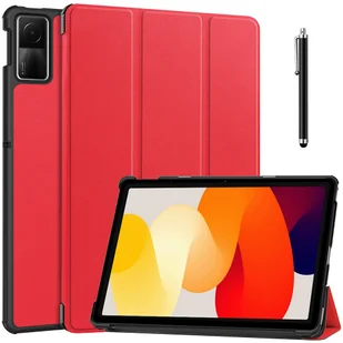 etui do Xiaomi Redmi Pad SE 11" - SLIM CZERWONY + RYSIK - Etui do tabletów - miniaturka - grafika 1