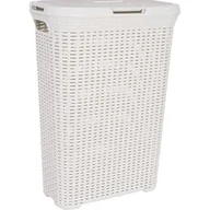 Kosze na bieliznę - Curver Kosz na brudną bieliznę Rattan 00709-885 40 l - miniaturka - grafika 1