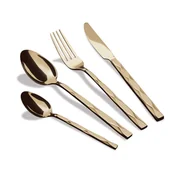 Zestawy sztućców - KOMPLET SZTUĆCÓW 24-ELE DLA 6 OSÓB BŁYSZCZĄCE SZAMPAŃSKIE BERLINGER HAUS BH-3084 - miniaturka - grafika 1