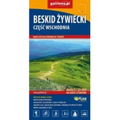 Atlasy i mapy - Plan Mapa turystyczna. Beskid Żywiecki. Część wschodnia, 1:25 000 praca zbiorowa - miniaturka - grafika 1