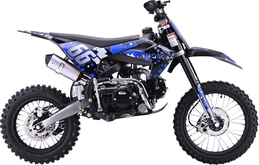 Pojazd Motor Spalinowy 110CM IMMORTAL Niebieski EDUKAMP