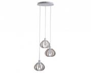 Lampy sufitowe - Keter Lighting Nicoleta WH lampa wisząca 3-punktowa 806 - miniaturka - grafika 1