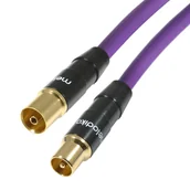 Kable - Kabel antenowy wtyk antenowy - gniazdo antenowe Melodika MDANTGW150 15m : Długość - 15m - miniaturka - grafika 1