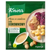 Sosy w torebkach - Knorr Menu ze smakiem Sos borowikowy 37 g - miniaturka - grafika 1