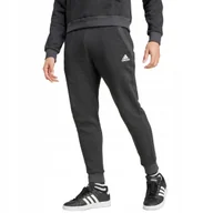 Dresy męskie - Spodnie męskie adidas Seasonal Essentials Mélange szare IW6357 S - miniaturka - grafika 1