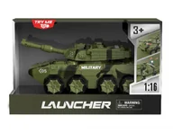 Samochody i pojazdy dla dzieci - Czołg wojskowy ze światłem i dźwiękiem - miniaturka - grafika 1