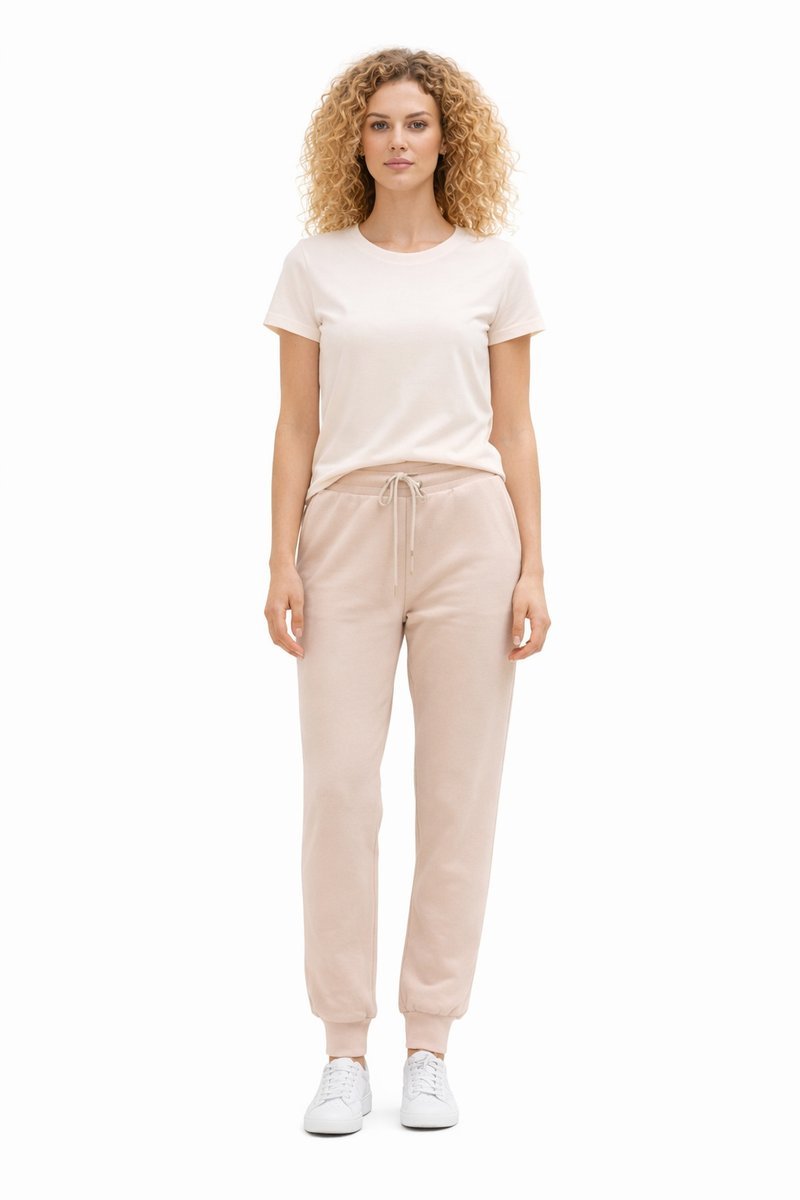 JUICY COUTURE RÓŻOWE SPODNIE DRESOWE Z WIĄZANIEM W PASIE S 1I1C