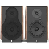 Głośniki i kolumny - LAUDBERG M1 Czarno-brązowy - miniaturka - grafika 1