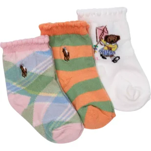 POLO RALPH LAUREN Skarpety 3-pack - Skarpetki dla dzieci - miniaturka - grafika 1