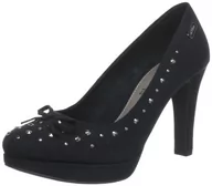 Czółenka - s.Oliver Casual 5-5-22417-21 damskie czółenka, czarny - Czarny (Black 001) - 39 eu - miniaturka - grafika 1