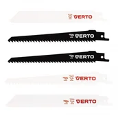 Akcesoria do urządzeń ogrodniczych - Verto Brzeszczoty bagnetowe Brzeszczoty do piły szablastej HCS/BIM zestaw 5 szt 64H120 - miniaturka - grafika 1