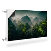 Dekoracje domu - Osłona MAGNETYCZNA Grzejnika Egzotyczny Las Krajobraz 3D 120cm x 60cm - miniaturka - grafika 1