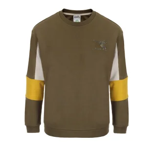 Bluza męska DIADORA SWEATSHIRT CREW SHIELD - Bluzy męskie - miniaturka - grafika 1