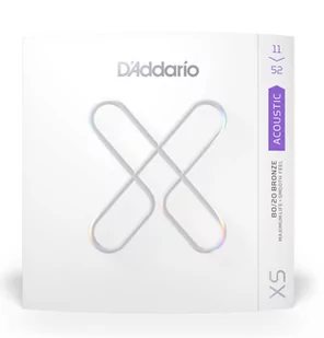 D'Addario XSABR1152 80/20 Bronze 11-52 struny akustyczne - Struny gitarowe  - miniaturka - grafika 1