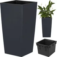 Donice - Prosperplast URBI SQUARE 265mm ANTRACYT (S433) PDURS265-S433 [2443180] - miniaturka - grafika 1