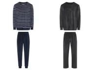 Piżamy męskie - LIVERGY® Piżama męska welurowa z bawełną - miniaturka - grafika 1