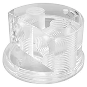 Dekielki do obiektywów - SINGULARITY COMPUTERS Protium Quad Port Cap, Deckel für Ausgleichsbehälter- Akryl - miniaturka - grafika 1