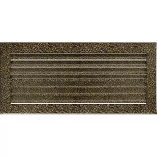 Kratki.pl KRATKA KOMINKOWA FRESH CZARNO-ZŁOTA 170X370 MM 37CZ/FRESH - Akcesoria kominkowe - miniaturka - grafika 1