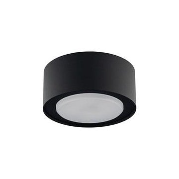 Flea Czarny Oprawa Sufitowa Spot Nt 1X GX53/ 12W IP20 Stal Lakierowana