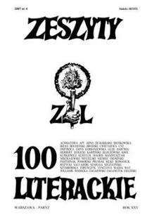 Zeszyty Literackie Zeszyty literackie 100 4/2007 praca zbiorowa - Czasopisma - miniaturka - grafika 3