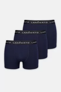 Zestaw 3 Granatowych Bokserek - Majtki męskie - miniaturka - grafika 1