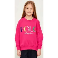 Bluzy dla dziewczynek - POLO RALPH LAUREN Bluza BUBBLE| Regular Fit - miniaturka - grafika 1