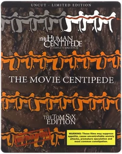The Human Centipede - The Complete Sequence (steelbook) - Horrory Blu-Ray - miniaturka - grafika 1