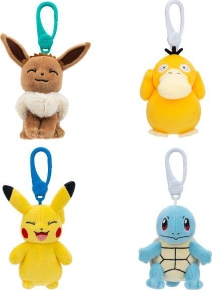 POKEMON PLUSH CLIP ON ASS - assorted