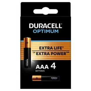 Bateria alk. LR03 DURACELL OPTIMUM B4 - Baterie i akcesoria - miniaturka - grafika 2