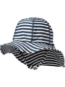 Czapeczki dla niemowląt - Wheat Kapelusz przeciwsłoneczny w kolorze granatowo-białym - miniaturka - grafika 1