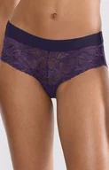Majtki damskie - Triumph figi damskie Body Make-Up Illusion Lace 10219748-00TS, Kolor ciemnofioletowy, Rozmiar 36, Triumph - Intymna - miniaturka - grafika 1