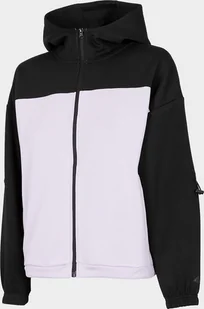 4f Bluza damska H4Z22-BLD018 Jasny fiolet r.L - Bluzy damskie - miniaturka - grafika 1