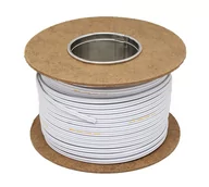Akcesoria do oświetlenia - Mercor Przewód 2-żyłowy LED SMYp 2x0,5mm 12V czarny miedź - 1 metr 08.0004.0100 - miniaturka - grafika 1