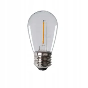 Żarówka Led filament przezroczysta E27 0,5W ciepła barwa światła Kanlux - Żarówki LED - miniaturka - grafika 1