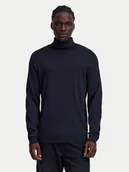 Swetry męskie - Blend Golf 20717446 Czarny Regular Fit - miniaturka - grafika 1