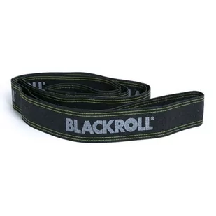 Blackroll Band taśmy fitness. Taśmy w różnych mocach rezystora (łatwa średnia silna ekstremalnie silna), co zapewnia stabilną muskulaturę. Pojedynczo lub w zestawie w różnych kolorach., czarny, je AMUKRBBK - Pozostały sprzęt i akcesoria do ćwiczeń - miniaturka - grafika 1