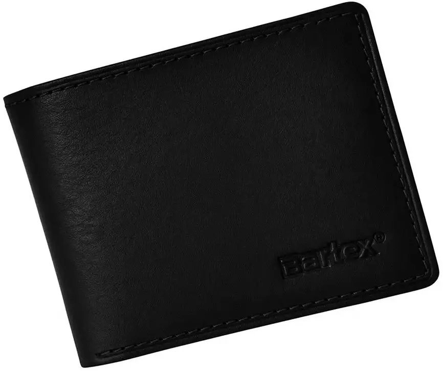 Bartex 330 portfel męski Slim czarny z RFID