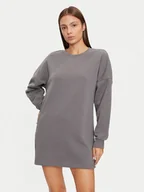 Sukienki - Noisy May Sukienka dzianinowa Alden 27030633 Szary Loose Fit - miniaturka - grafika 1