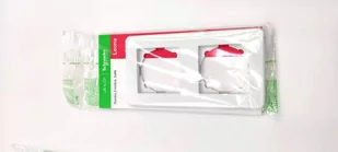 Schneider Electric Ramka podwójna LEONA Biały - Klawisze i ramki - miniaturka - grafika 1