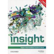 Oxford Język angielski Insight Upper-Intermediate podręcznik LO / zakres rozszerzony/ / CYKL WIELOLETNI   - Jayne Wildman, Fiona Beddall