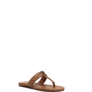 Kurt Geiger Skórzane japonki - Klapki i japonki damskie - miniaturka - grafika 1