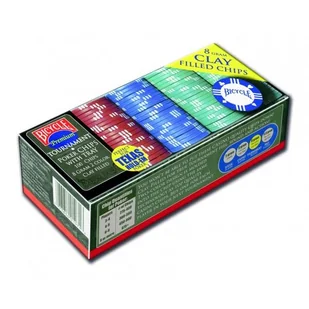 Premium Clay Poker Chips - Zestawy do pokera - miniaturka - grafika 1