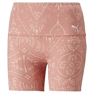 Koszulki i topy damskie - PUMA Damskie Studio AOP 5 w krótkich rajstopach - miniaturka - grafika 1